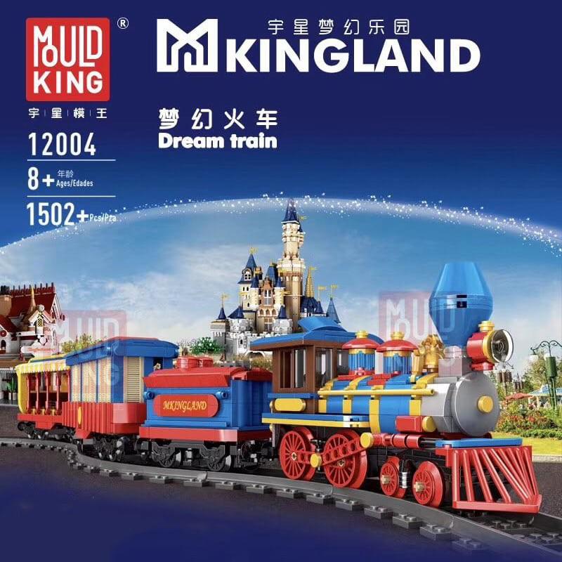 Mould King 12004 Winter Holiday Dream Train
