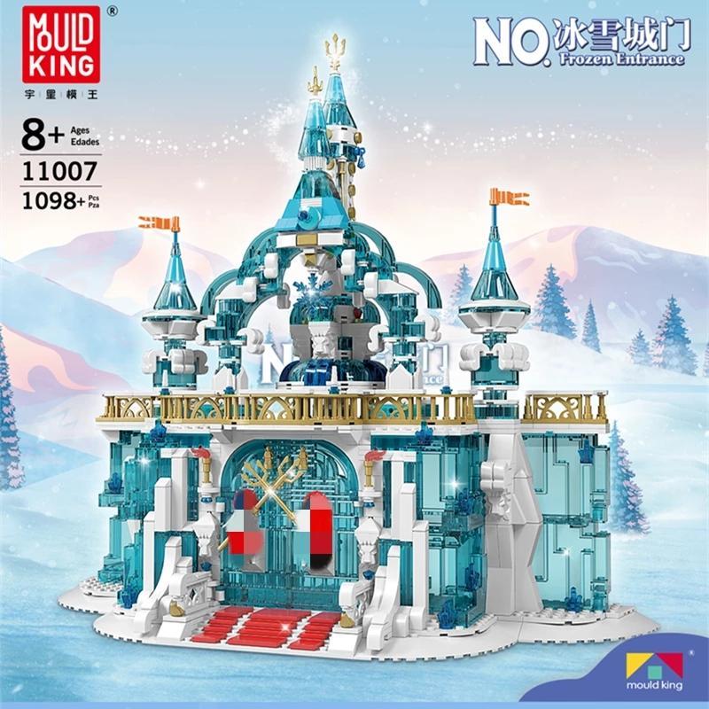 MOULD KING 11002 Snow World Princess Fantasy Winter Village