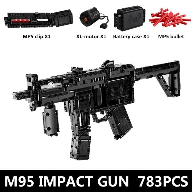 MOULD KING 14001 MP5 Submachine Gun