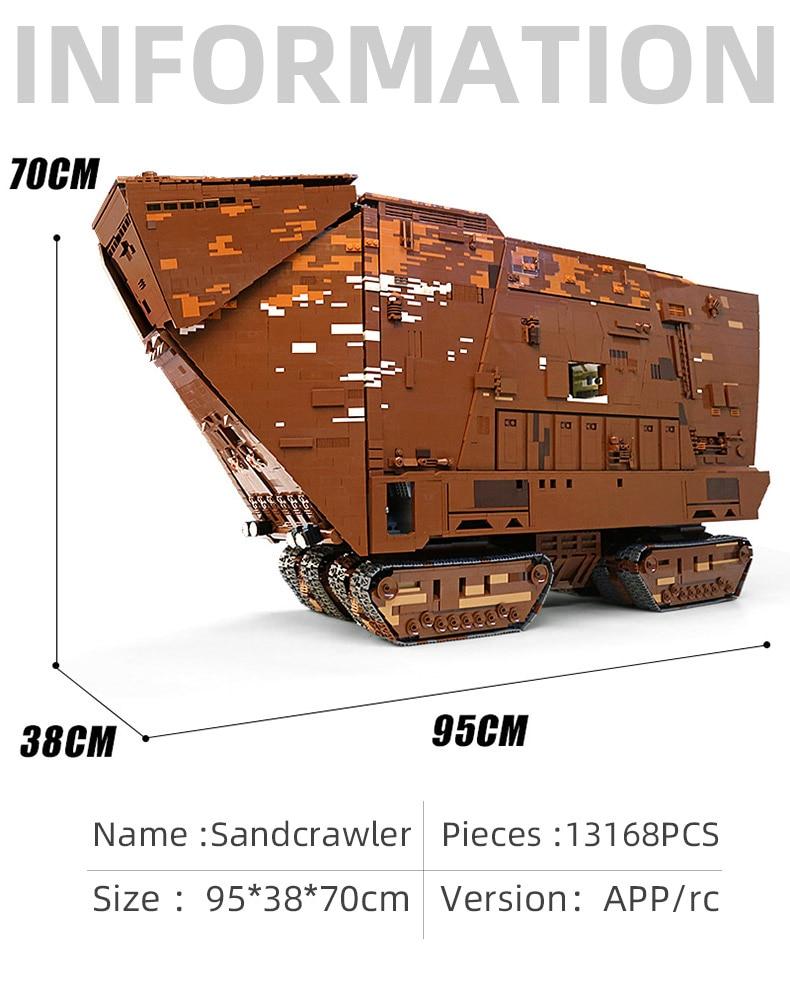 Mouldking 21009 Ucs Sandcrawler