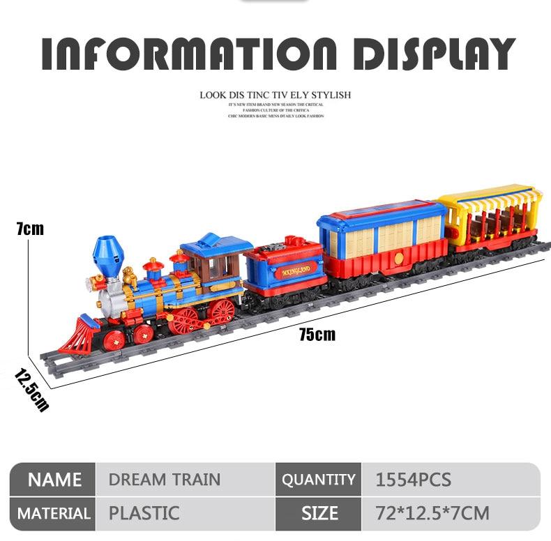 Mould King 12004 Winter Holiday Dream Train