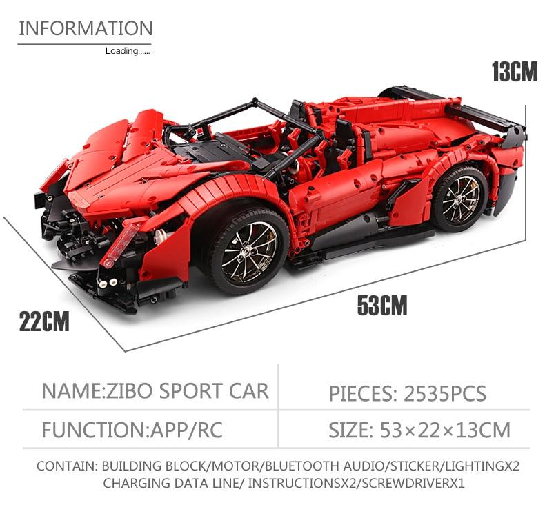 MOULD KING 13079 Lamborghini Poison Roadster