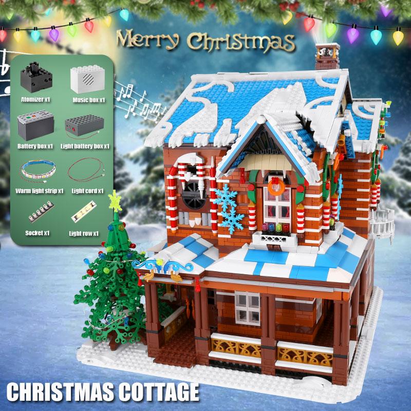 MOULD KING 16011 Merry Christmas: Christmas House