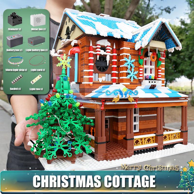 MOULD KING 16011 Merry Christmas: Christmas House