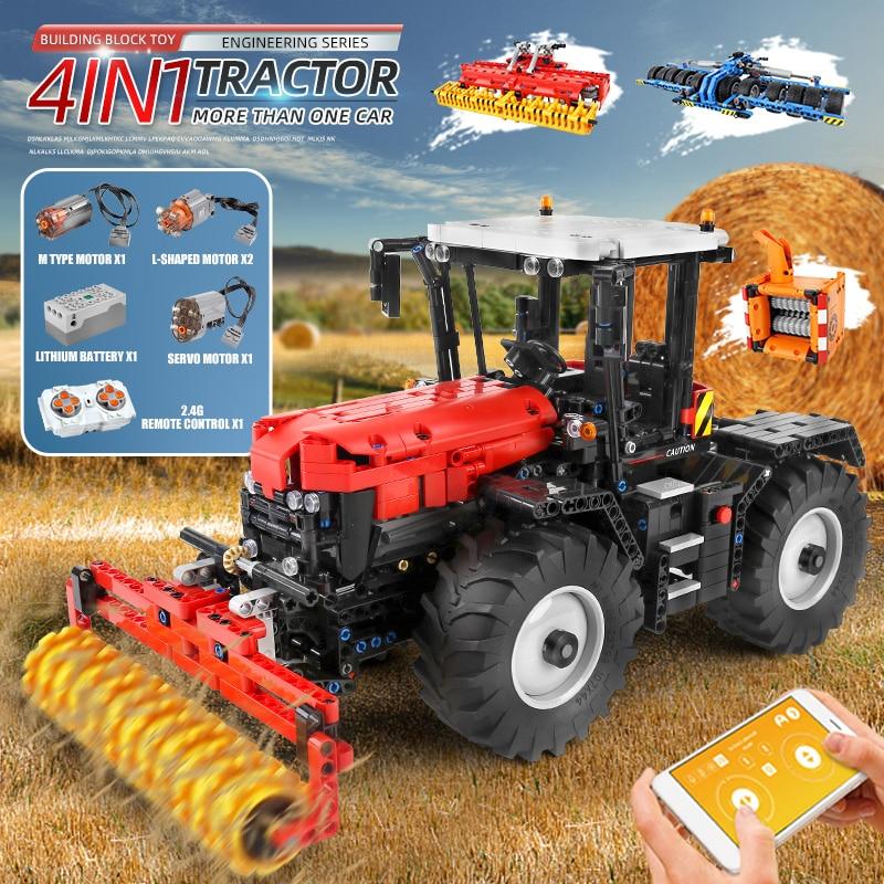 MOULD KING 17020 Tractor Fastrac 4000er Series With RC