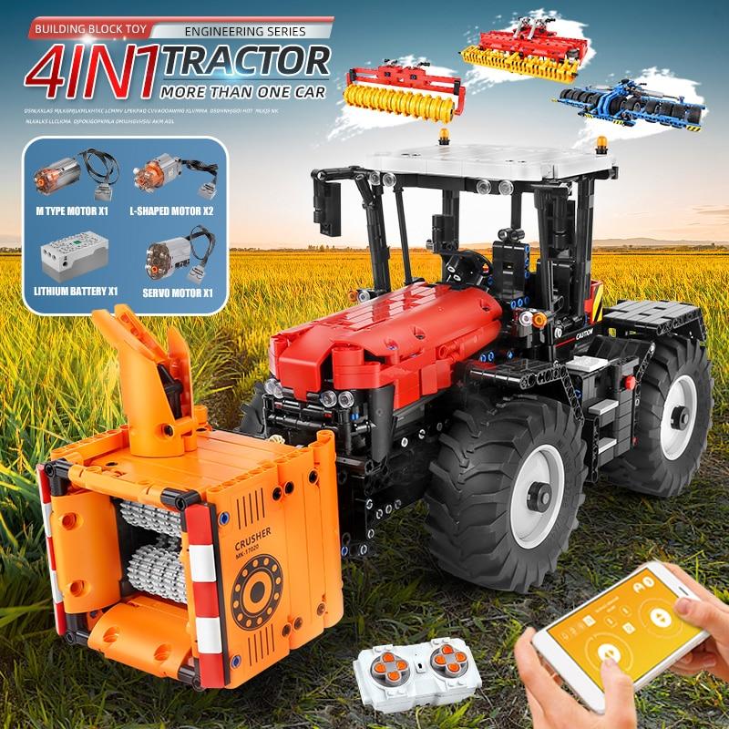 MOULD KING 17020 Tractor Fastrac 4000er Series With RC