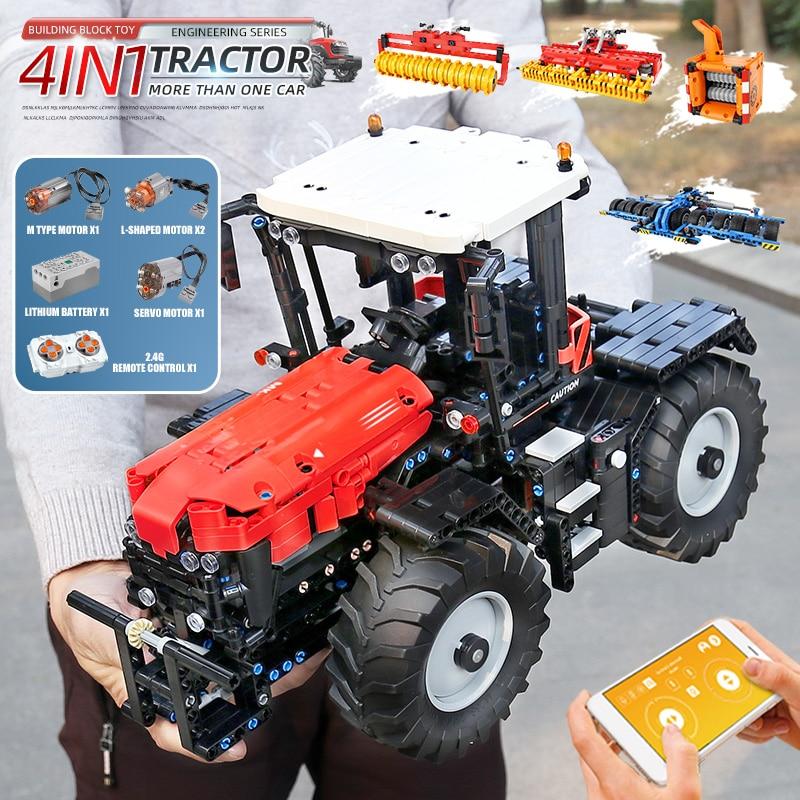 MOULD KING 17020 Tractor Fastrac 4000er Series With RC