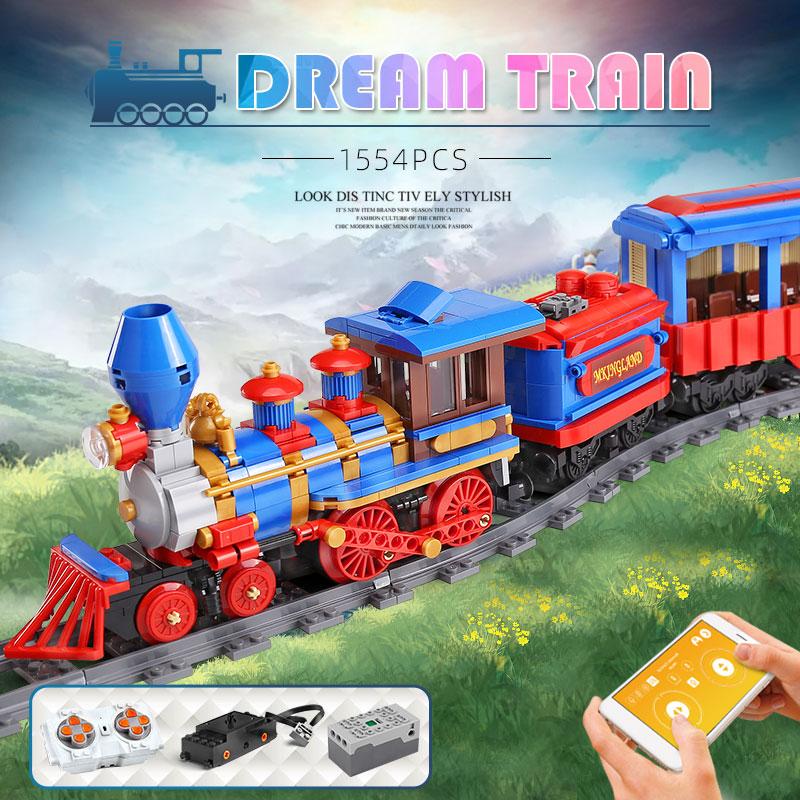 Mould King 12004 Winter Holiday Dream Train