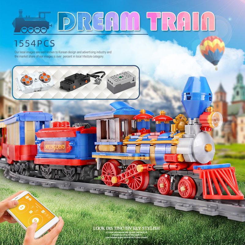 Mould King 12004 Winter Holiday Dream Train