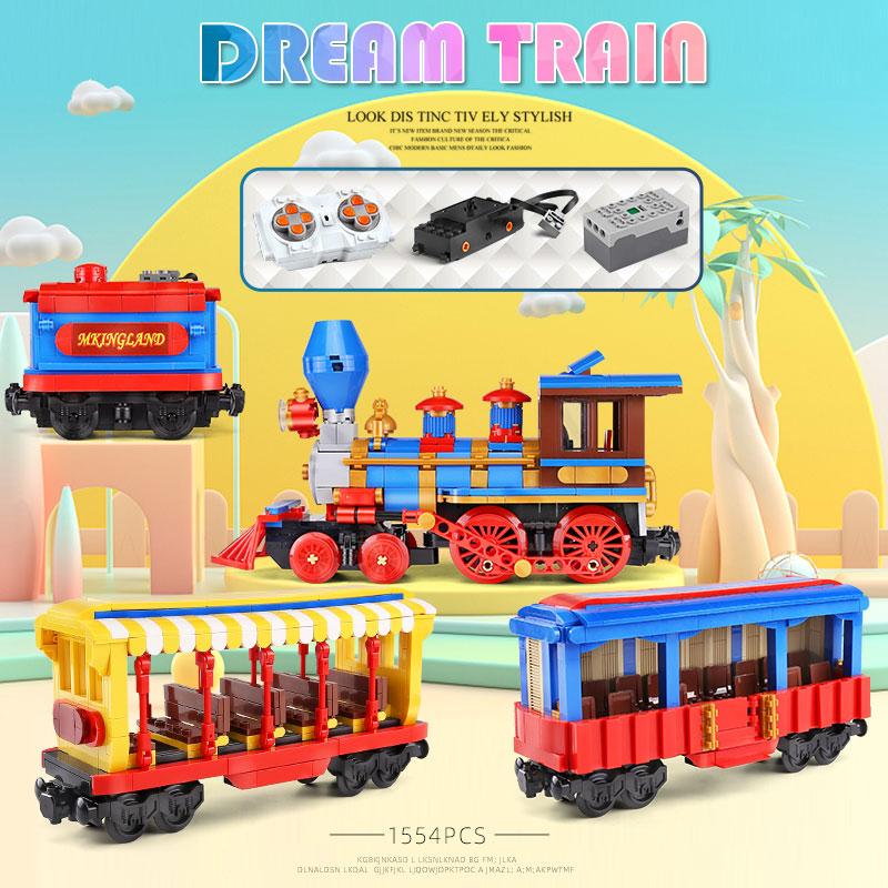 Mould King 12004 Winter Holiday Dream Train