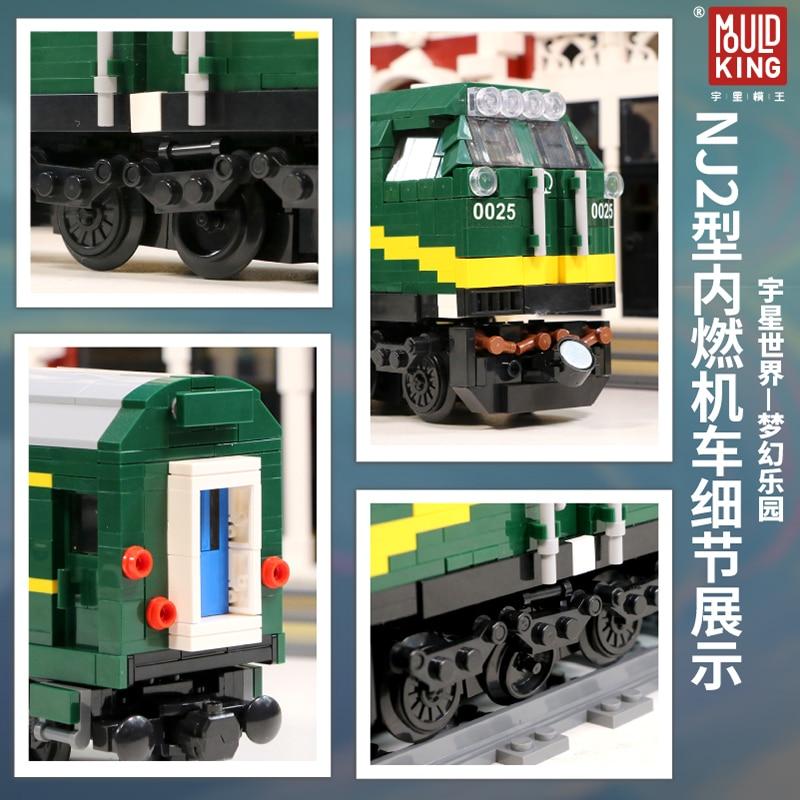 MOULD KING 12001 NJ2 Diesel Locomotives