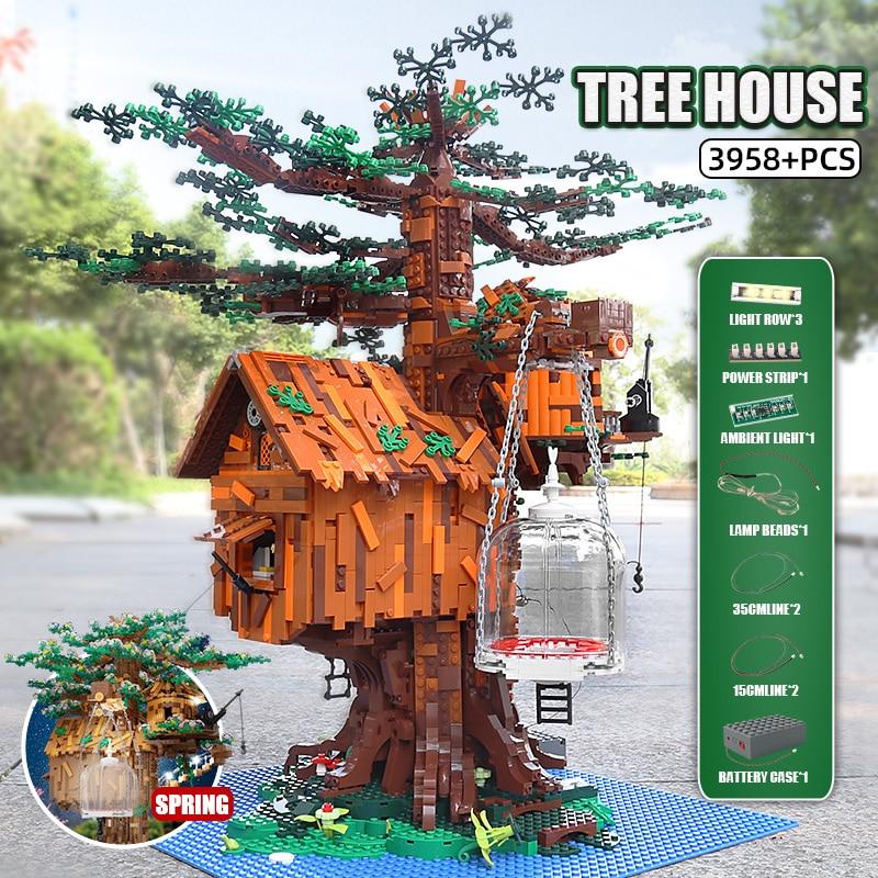 MOULD KING 16033 Tree House With Light