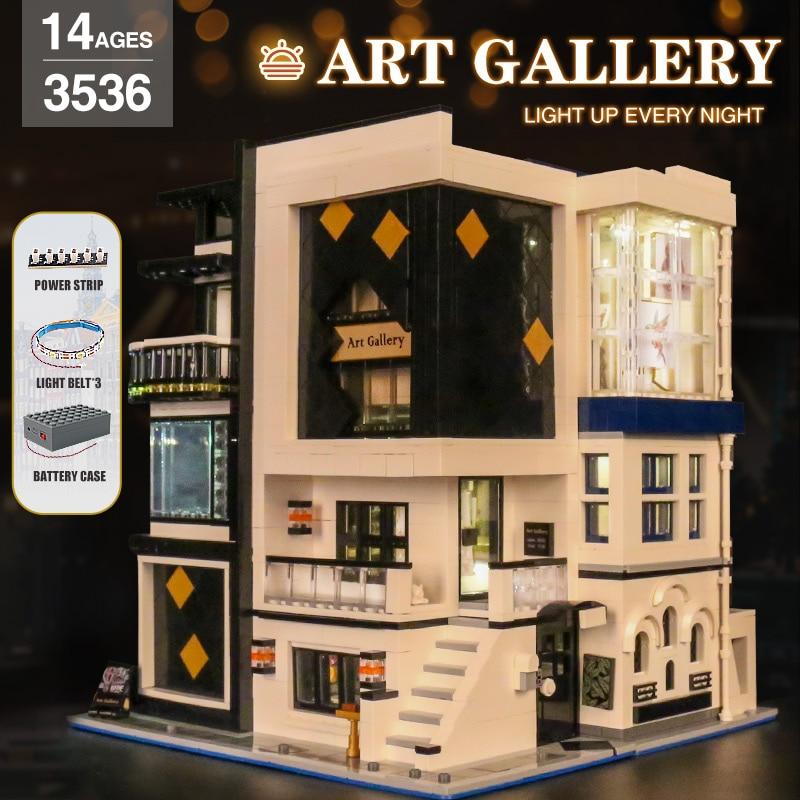 MOULD KING 16043 Novatown: Art Gallery Showcase