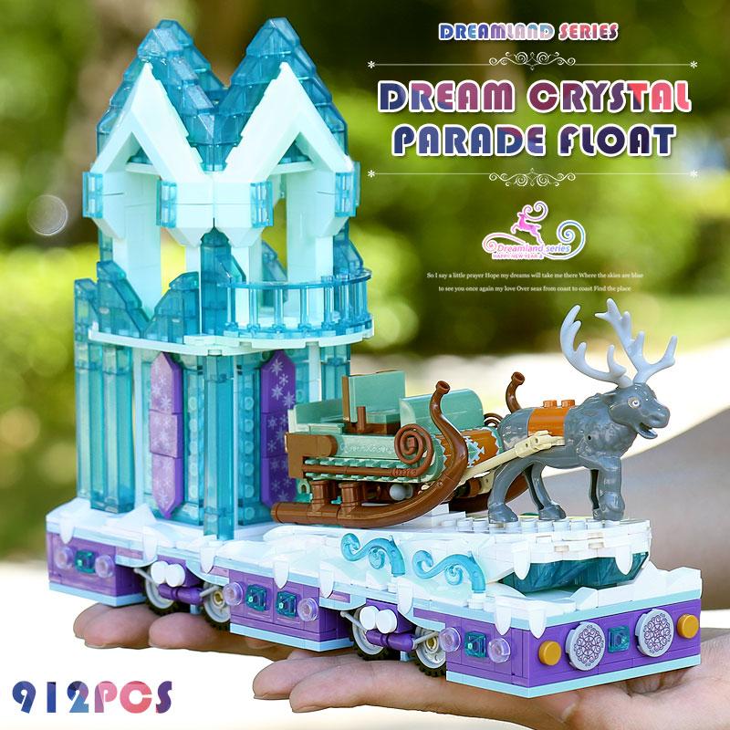 MOULD KING 11002 Snow World Princess Fantasy Winter Village