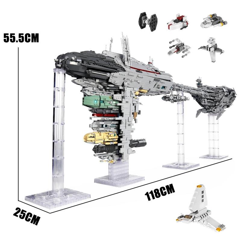 MOULD KING 21009 21002 21005 21006 21001 13134 13135 Star War The Universe Warship Series