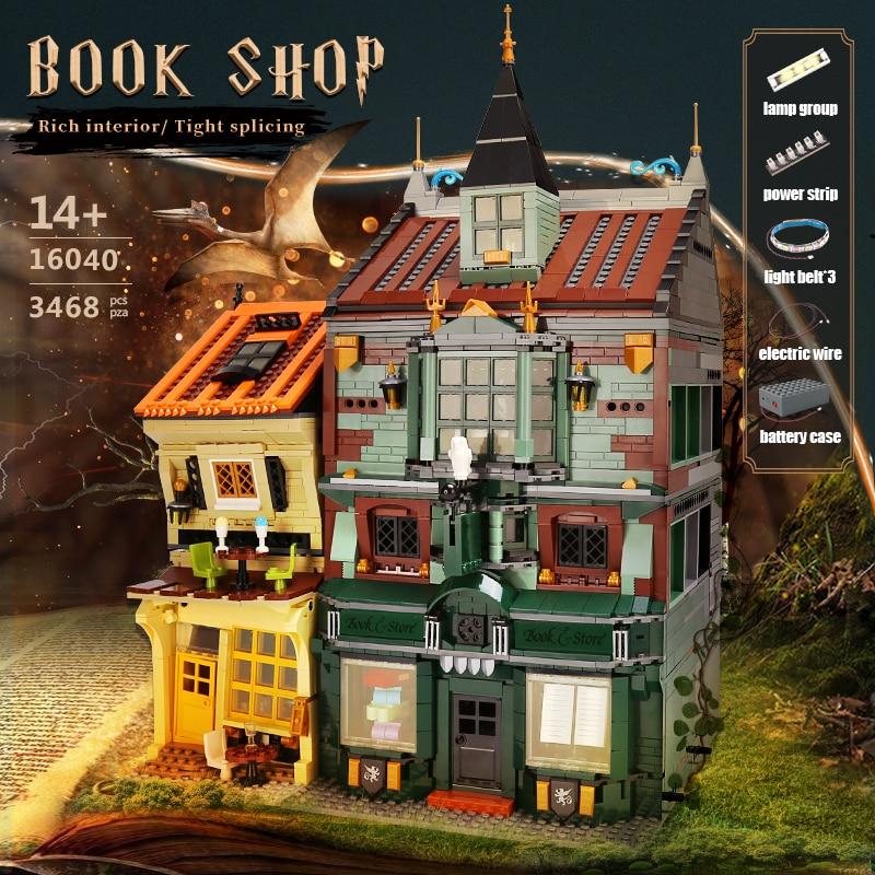 MOULD KING 16040 Harry Potter Magic Book Store