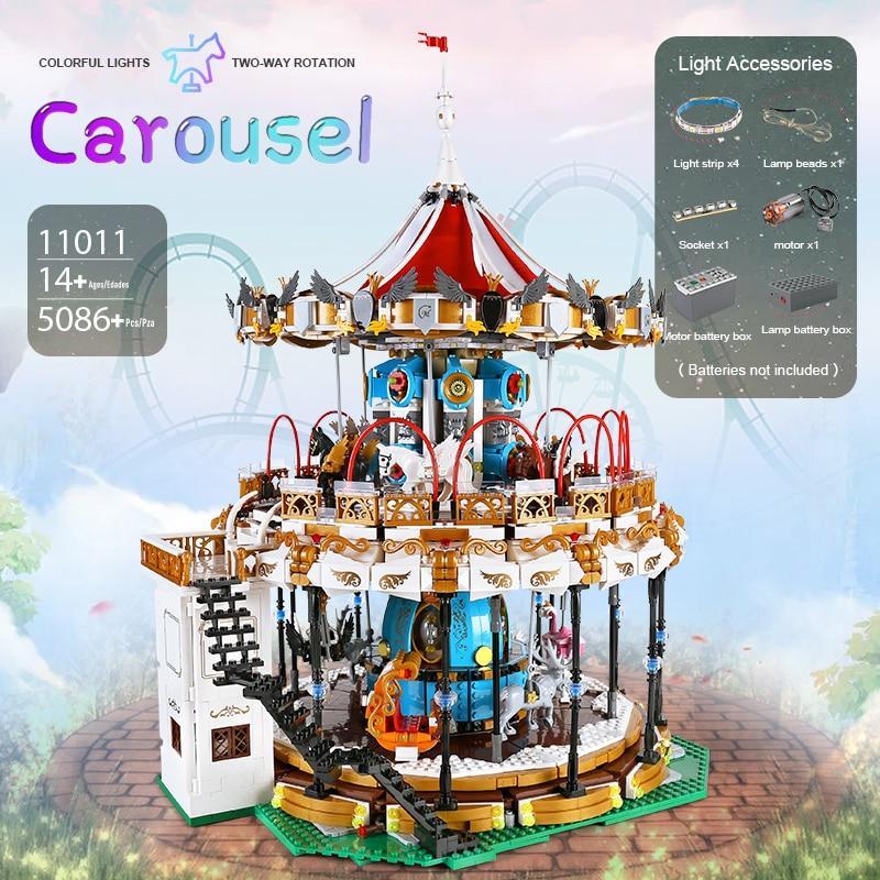 MOULD KING 11011 Land Carousel