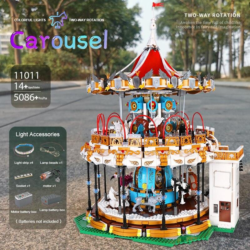 MOULD KING 11011 Land Carousel