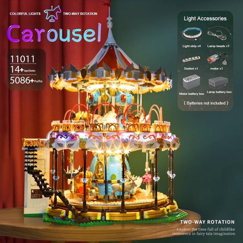 MOULD KING 11011 Land Carousel