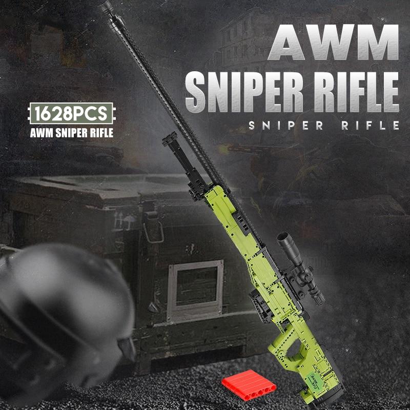 MOULD KING 14010 AWM Sniper Rifle