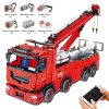 MOULD KING 19008 The MOC 29848 Motorized Tow Truck MKII Set Assembly Crane Toys Building Blocks.jpg Q90.jpg .webp - MOULD KING Block