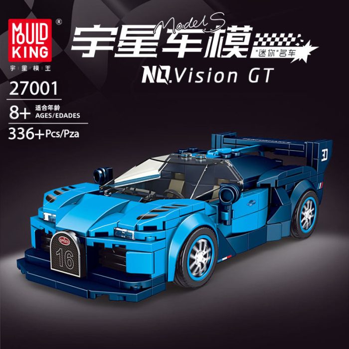 Mould King 27001 Bugatti Vision GT with 336 pieces 1 - MOULD KING Block