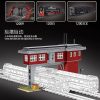 mouldking 12009 world railway train signal station with 1809 pieces 1 - MOULD KING Block