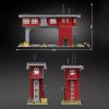 mouldking 12009 world railway train signal station with 1809 pieces 3 - MOULD KING Block