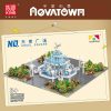 mouldking 16003 aovatown angel square with light with 2960 pieces - MOULD KING Block