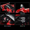 MOULD KING 10041 Technical F1 Car Pagani Zonda Sport Car Model Building Blocks Bricks Supercar Toys 4 - MOULD KING Block