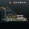 MOULD KING 11012 Amusement Park Roller Coaster with Motor Building Block Bricks DIY Model Assembly Collection 2 - MOULD KING Block