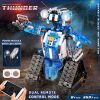 MOULD KING 15059 15078 Technical Robot Toys The APP RC Motorized Robot With Led Part Model 4 - MOULD KING Block