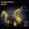 MOULD KING 17036 Double Head Engineering Vehicle Toys For Kids Technical Building Kits Motorized Excavator Truck 1 - MOULD KING Block