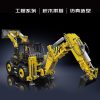 MOULD KING 17036 Double Head Engineering Vehicle Toys For Kids Technical Building Kits Motorized Excavator Truck 2 - MOULD KING Block