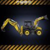 MOULD KING 17036 Double Head Engineering Vehicle Toys For Kids Technical Building Kits Motorized Excavator Truck 3 - MOULD KING Block