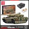 MOULD KING 20020 Germany Leopard 2 Main Battle Tank Technical Building Blocks Toys for Kids Birthday - MOULD KING Block