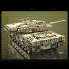 MOULD KING 20020 Germany Leopard 2 Main Battle Tank Technical Building Blocks Toys for Kids Birthday 2 - MOULD KING Block