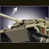 MOULD KING 20020 Germany Leopard 2 Main Battle Tank Technical Building Blocks Toys for Kids Birthday 4 - MOULD KING Block