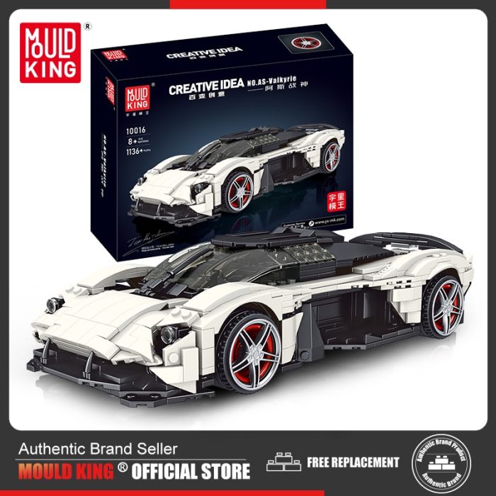 Mould King 10016 Technical Sport Car Building Model Kits Super Speed Car Bricks Construction Toys for - MOULD KING Block