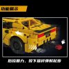 Mould King 15081 Technical Car Building Block The RC Motorized Yellow Sport Car Model Assembly Pullback 4 - MOULD KING Block